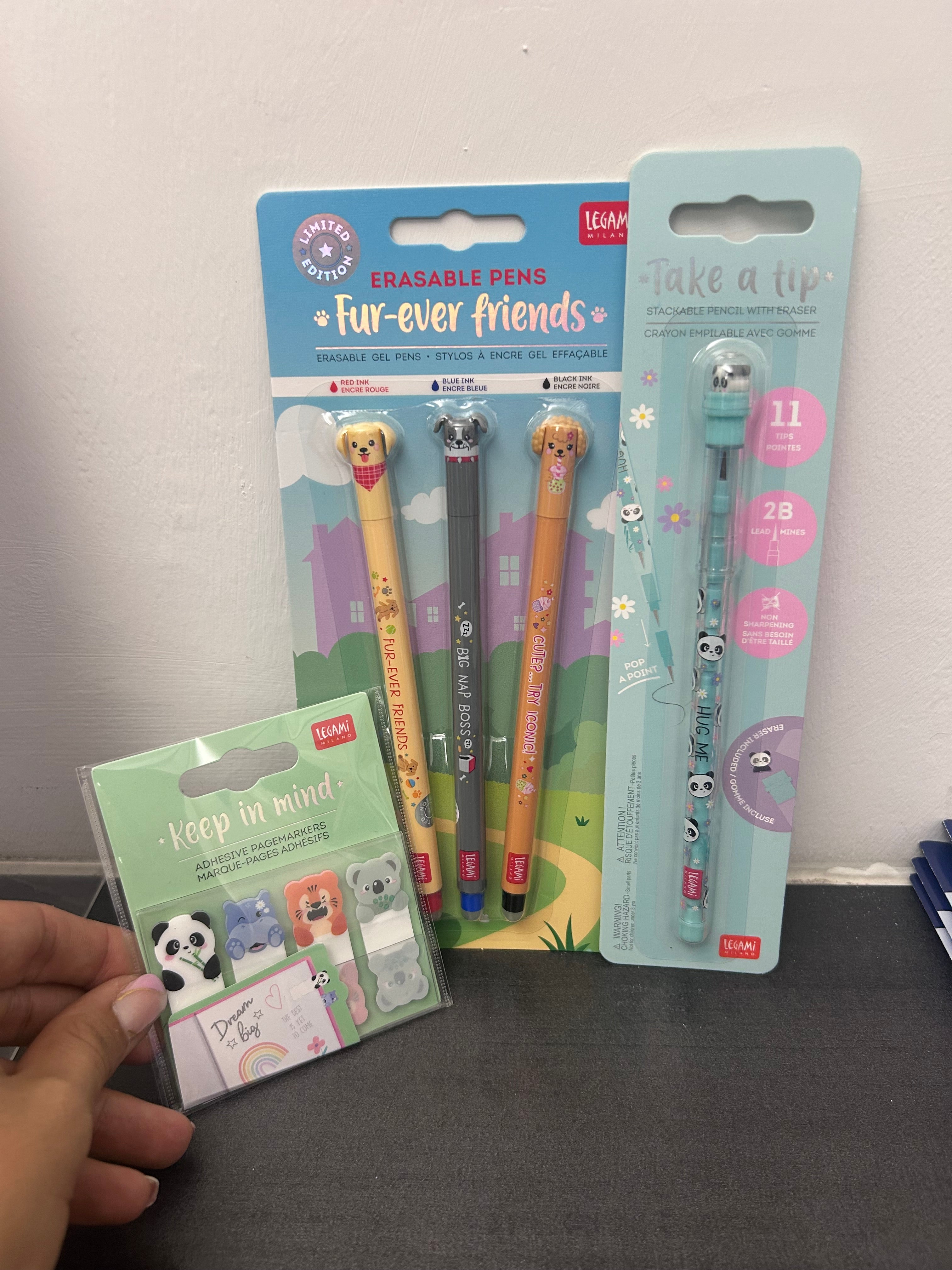 Legami Erasable Pens Fur Ever Friends – Limited Edition