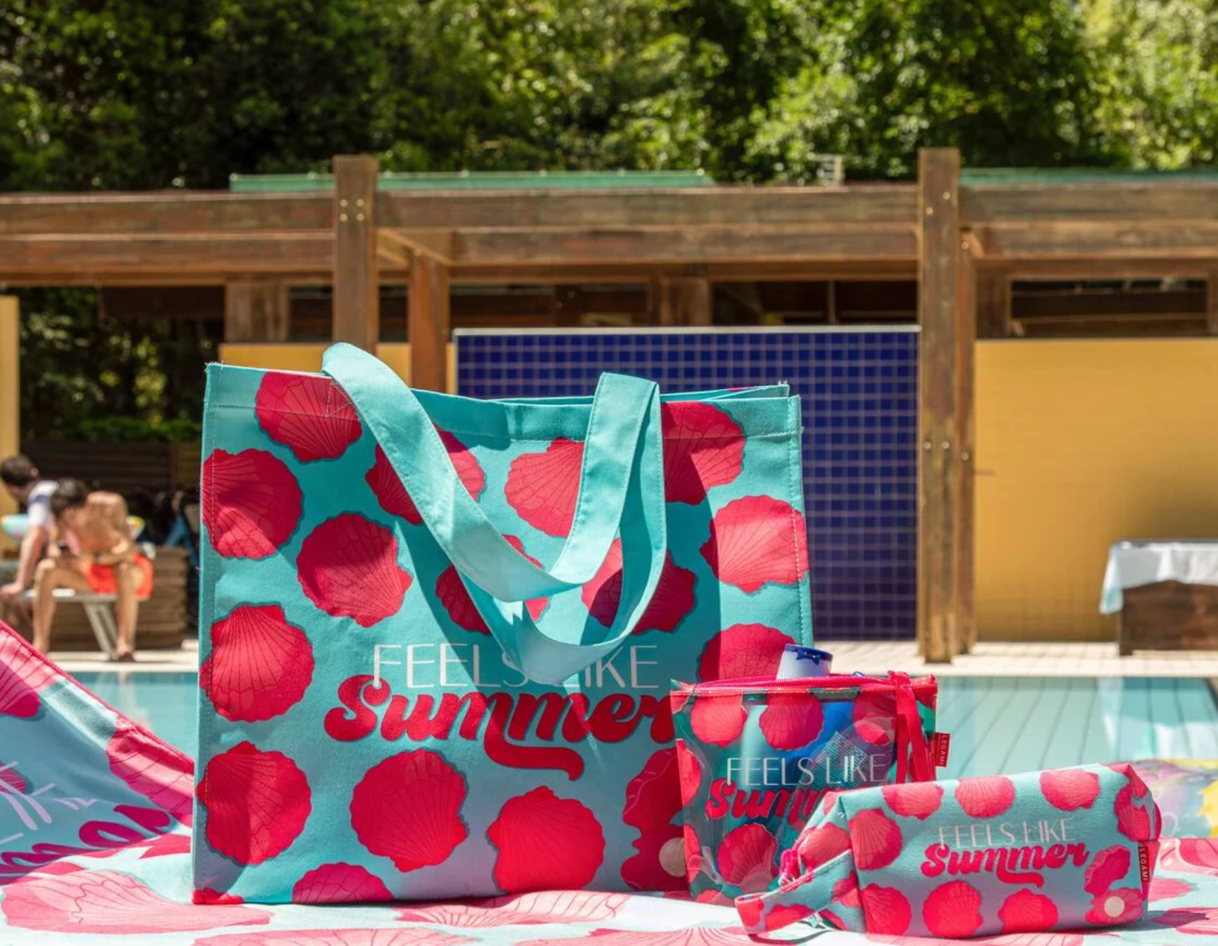 LEGAMI Seashell-themed Beach Bag