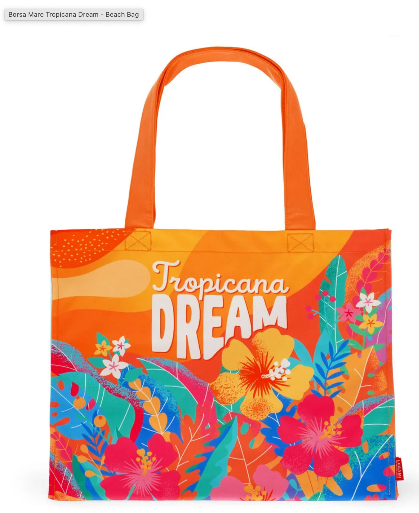 Tropicana Dream Beach Bag by Legami!