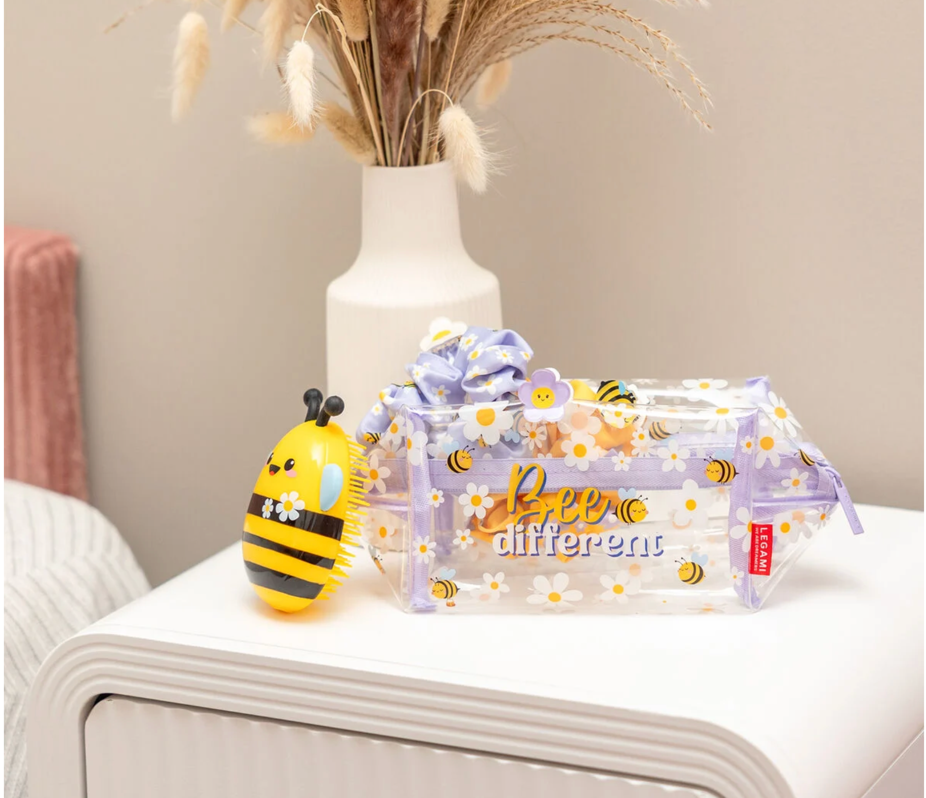Queen Bee-themed Makeup Bag
