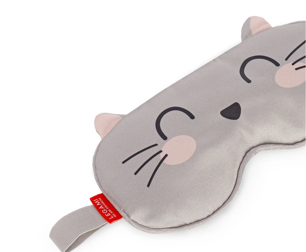 mascherina da notte a tema Kitty di Legami