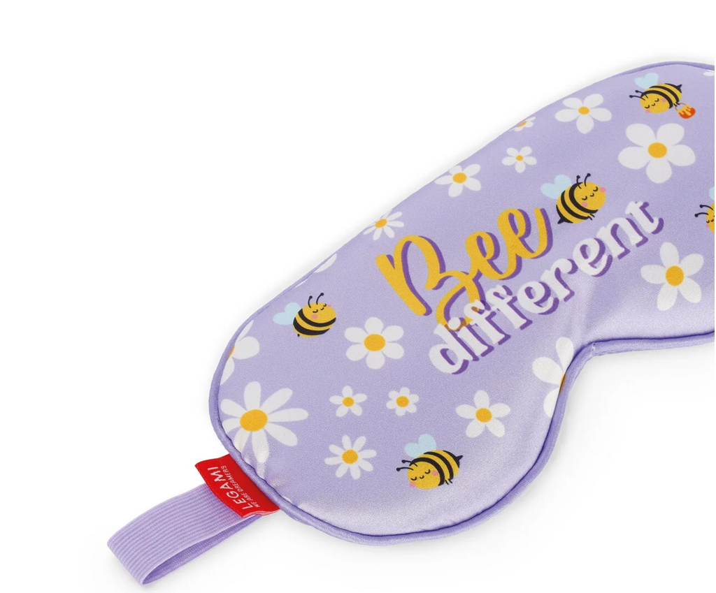 mascherina da notte a tema Bee di Legami