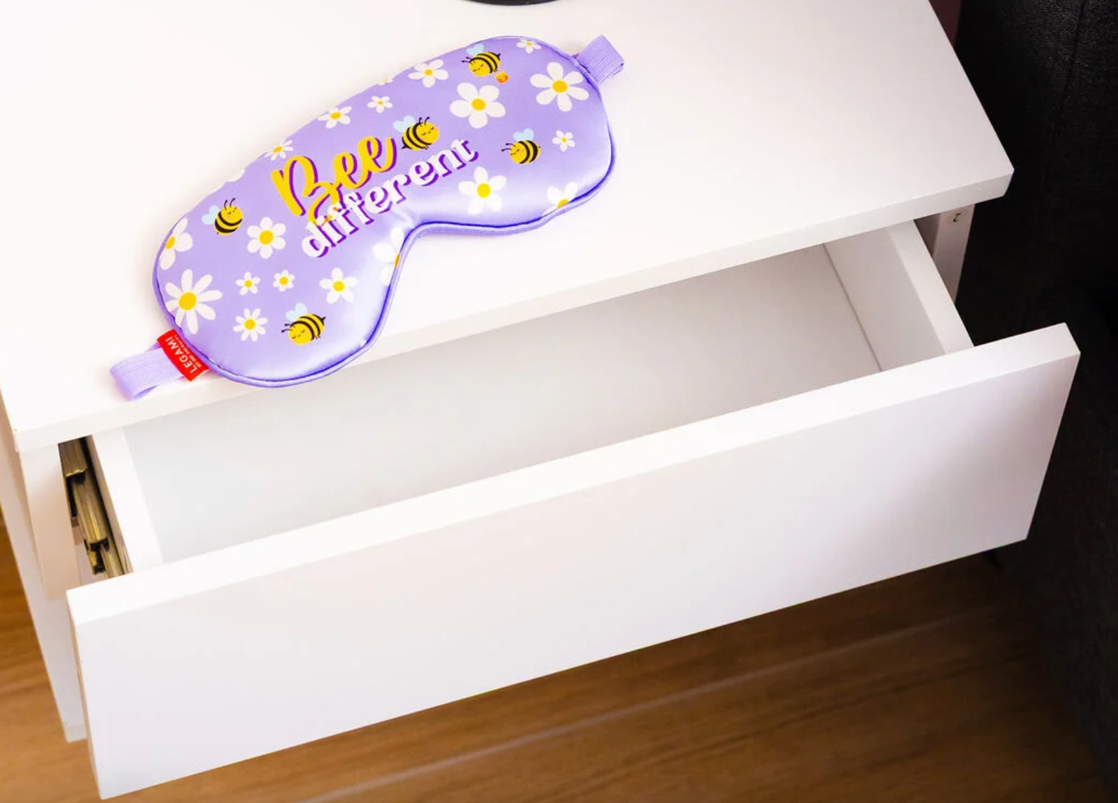 Legami Bee themed sleep mask