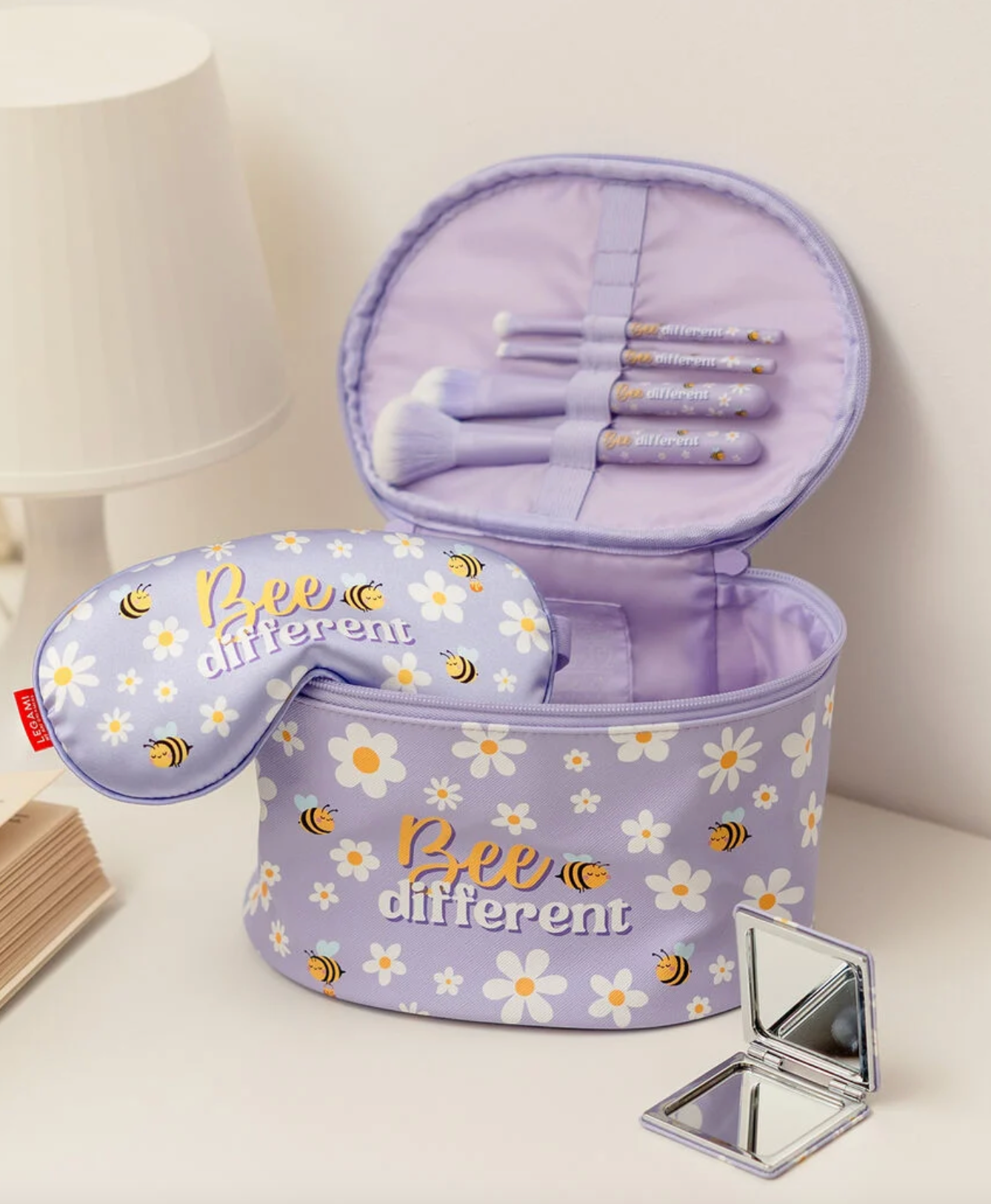 Legami Bee themed sleep mask