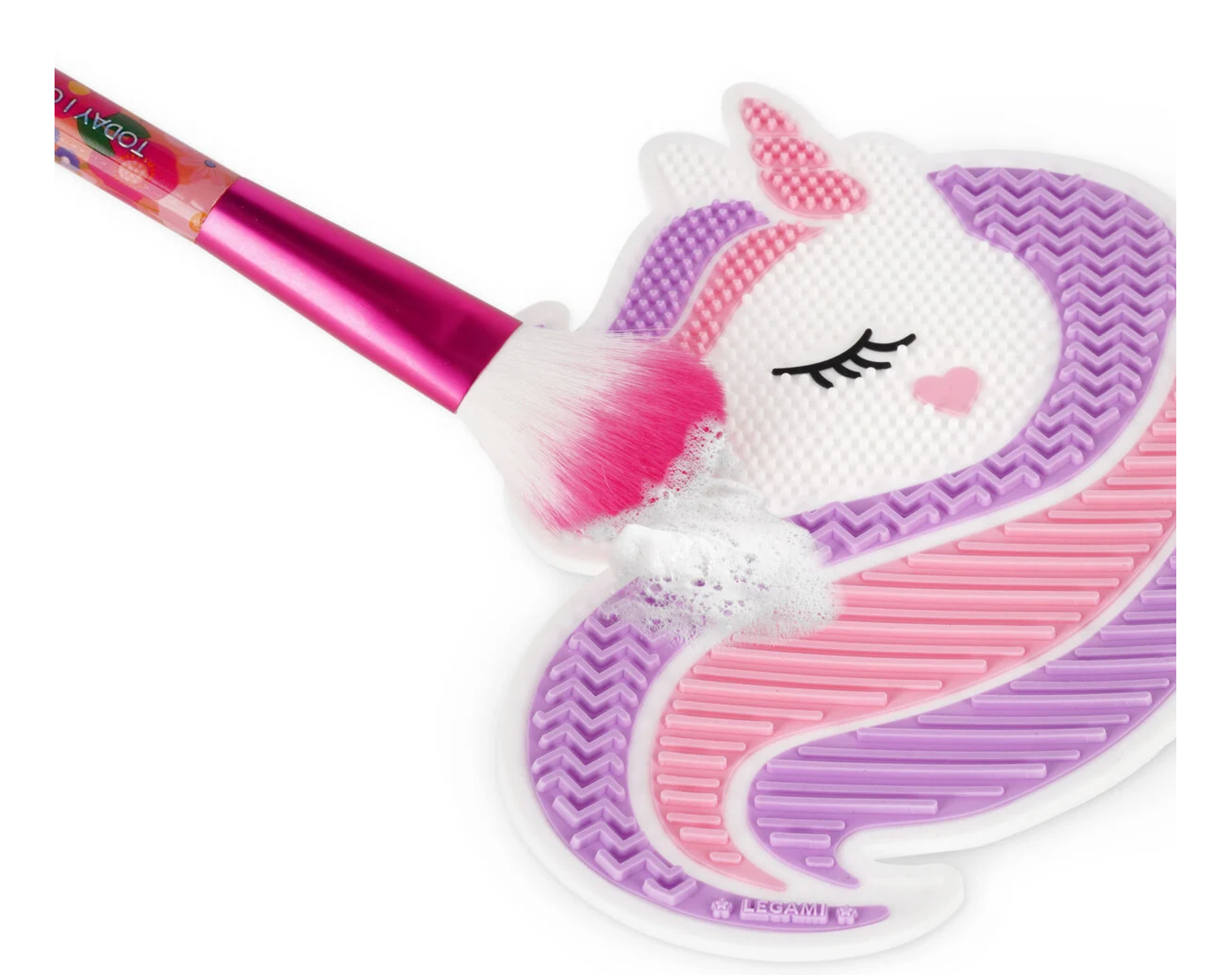 Makeup Brush Cleaner Mat - Brush it Off! Unicorn by Legami.
