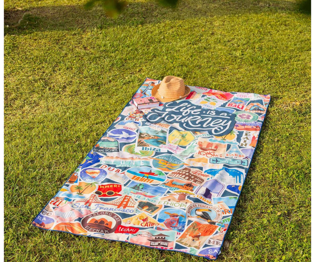 Beach Towel TRAVEL STICKERS di Legami