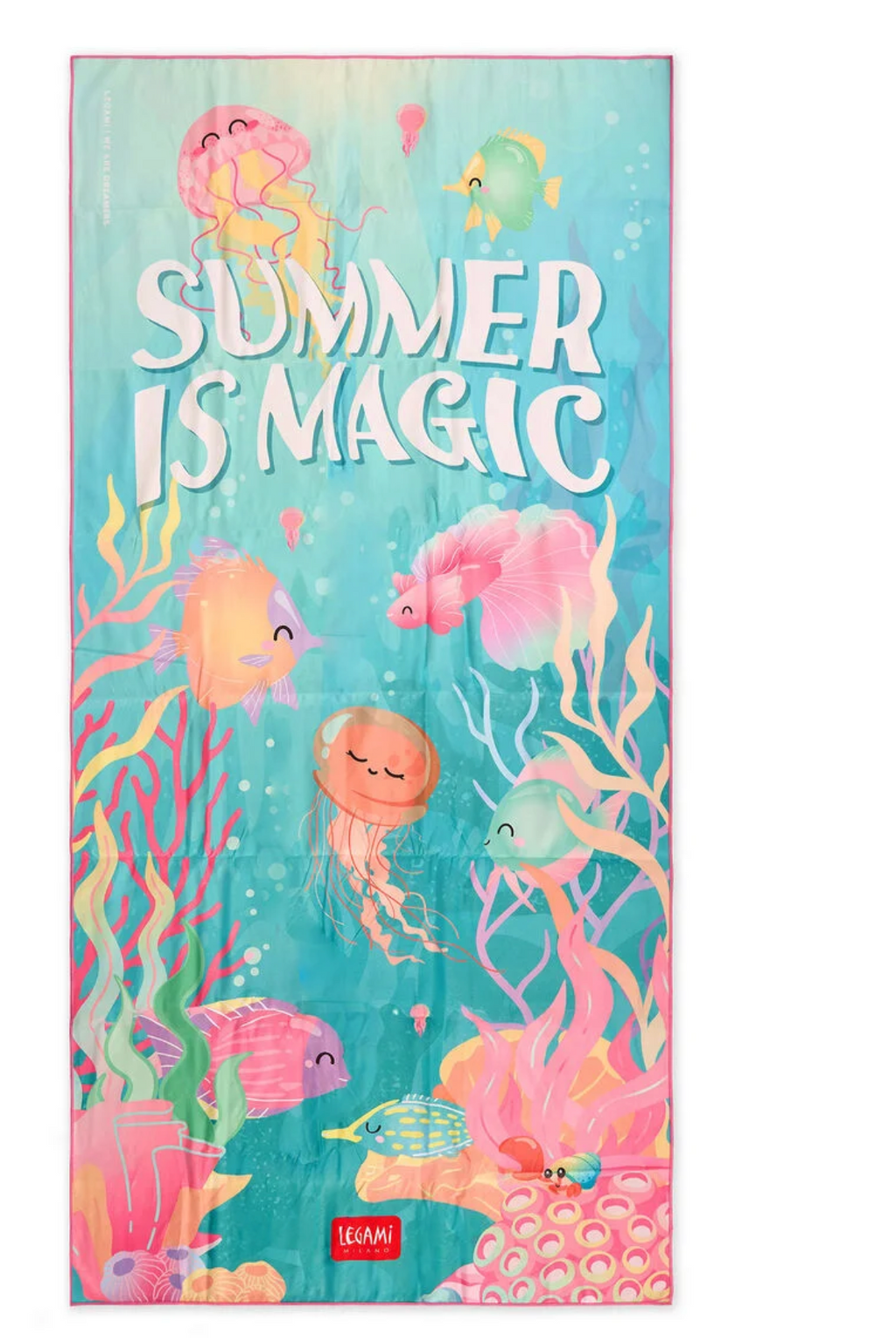 Beach Towel Summer is Magic LEGAMI