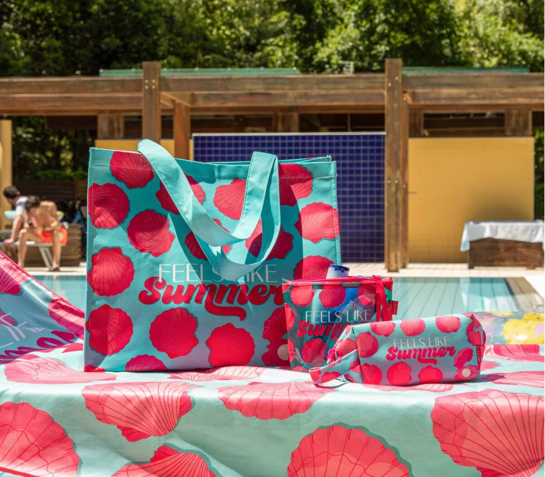 Pochette Termica da Spiaggia - Thermal Beach Pouch - Seashell by Legami