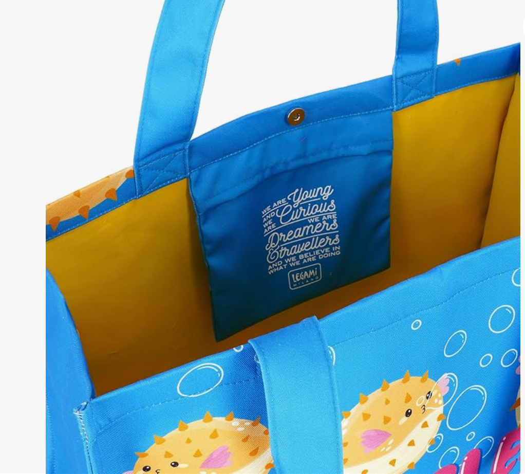 Borsa Mare a tema Pufferfish di Legami!