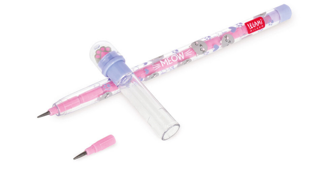 Matita Impilabile con Gomma - Take a Tip - Kitty