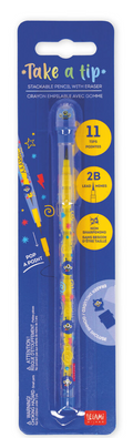 Matita Impilabile con Gomma - Take a Tip - Monster legami