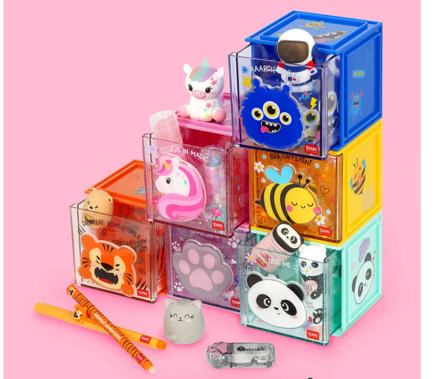 Box Componibile da Scrivania - Cutie Cube - Bee legami