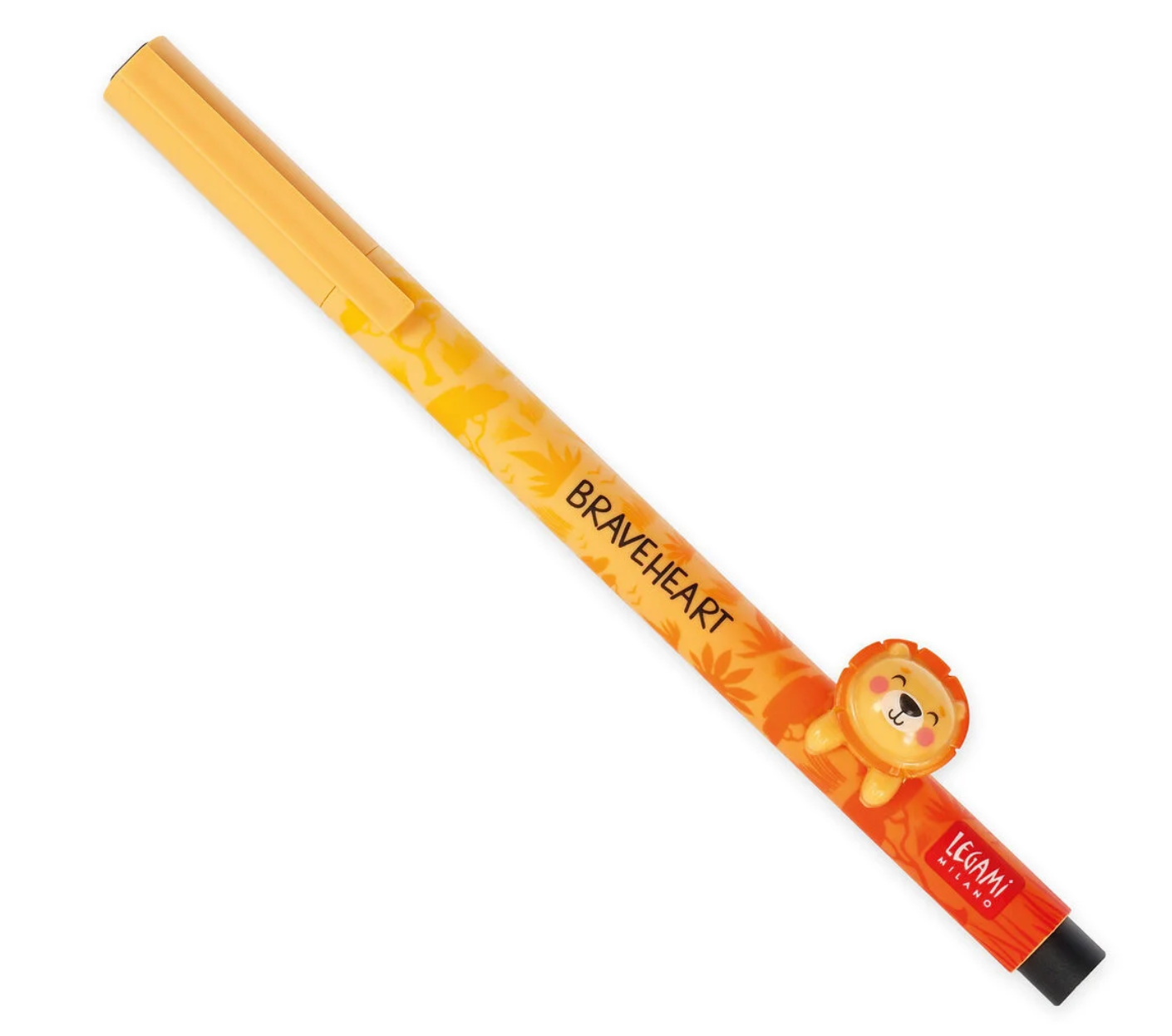 Penna Gel con Lion decorativo della famiglia Lovely Friends legami