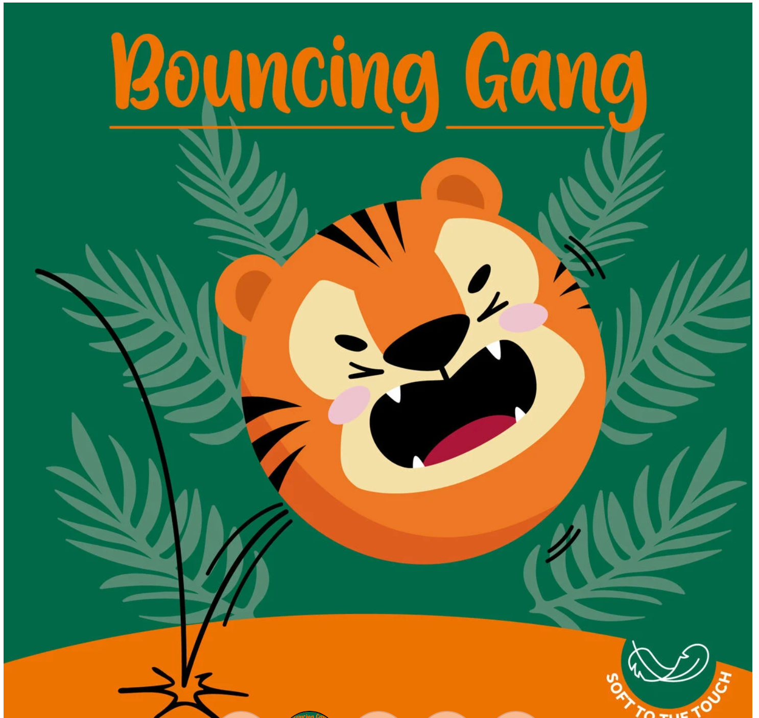 Pallina Rimbalzante - Bouncing Gang - Tiger di Legami
