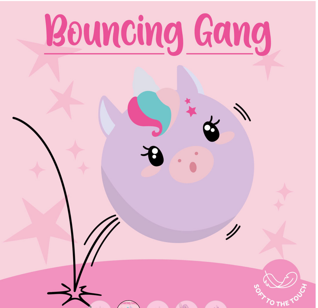 Pallina Rimbalzante - Bouncing Gang - Unicorn di Legami
