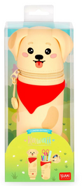 l'Astuccio 2 in 1 in Morbido Silicone - Kawaii - Golden di Legami