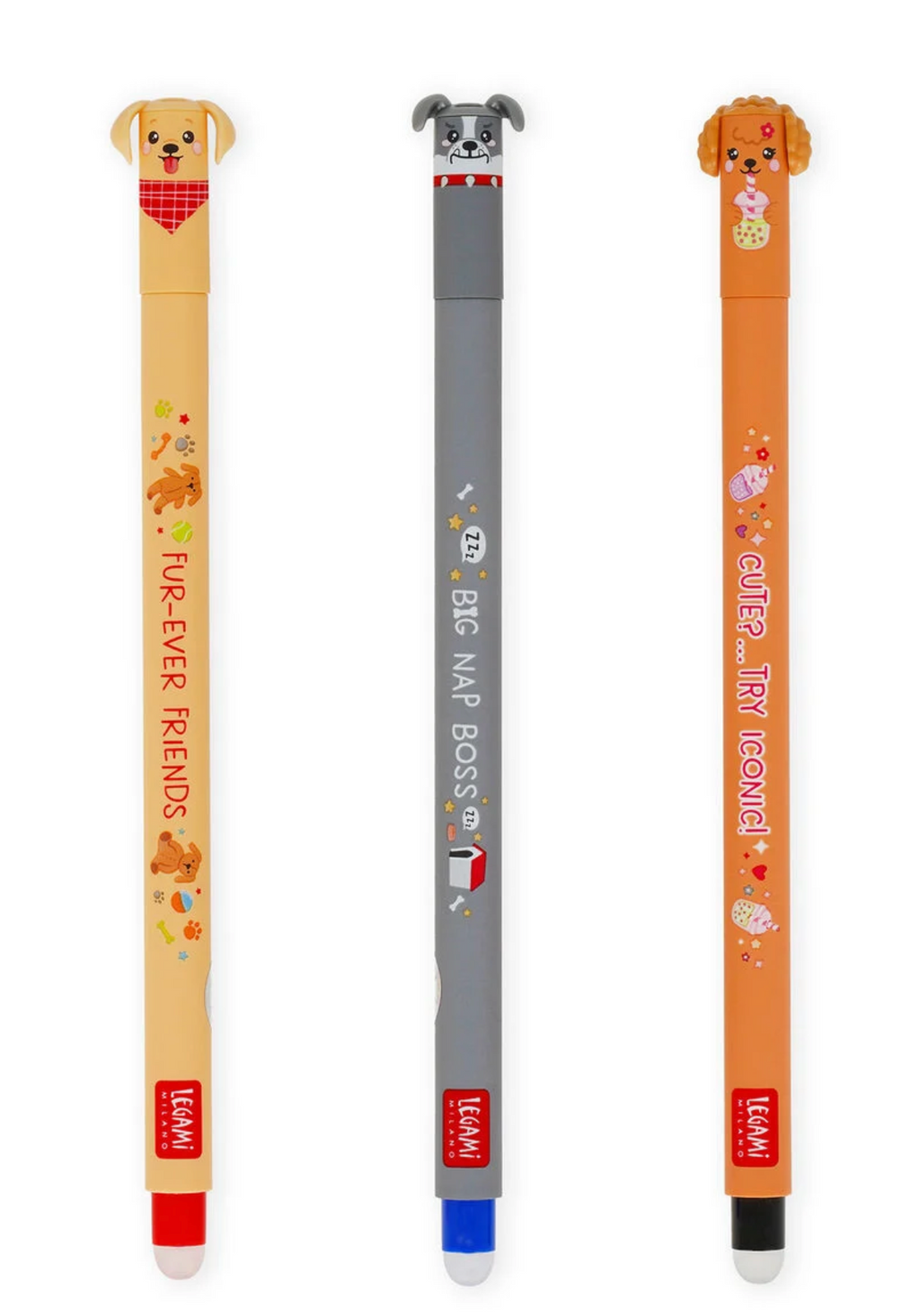 Penne Gel Cancellabili Fur Ever Friends – Edizione Limitata Legami